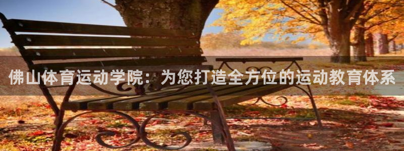 一竞技官网下载平台注册：佛山体育运动学院：为您打造全