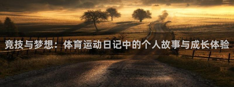 一竞技官方正版app娱乐平台：竞技与梦想：体育运动日记中的个