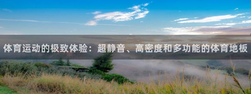 一竞技官方正版app官方：体育运动的极致体验：超静音