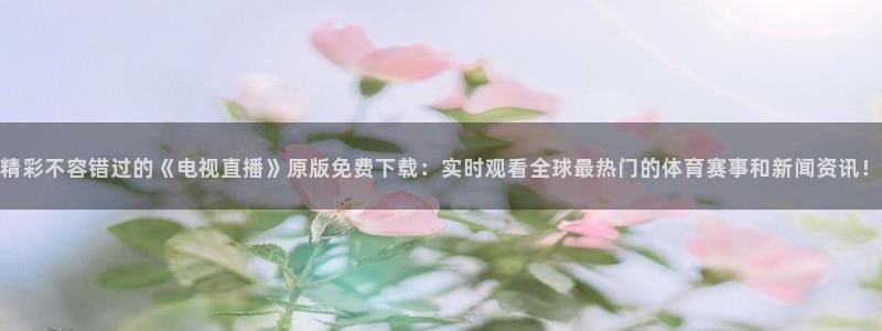 雨燕体育无插件高清直播：精彩不容错过的《电视直播》原版免费下载：实时观看全球最热门的体育赛事和新闻资讯！